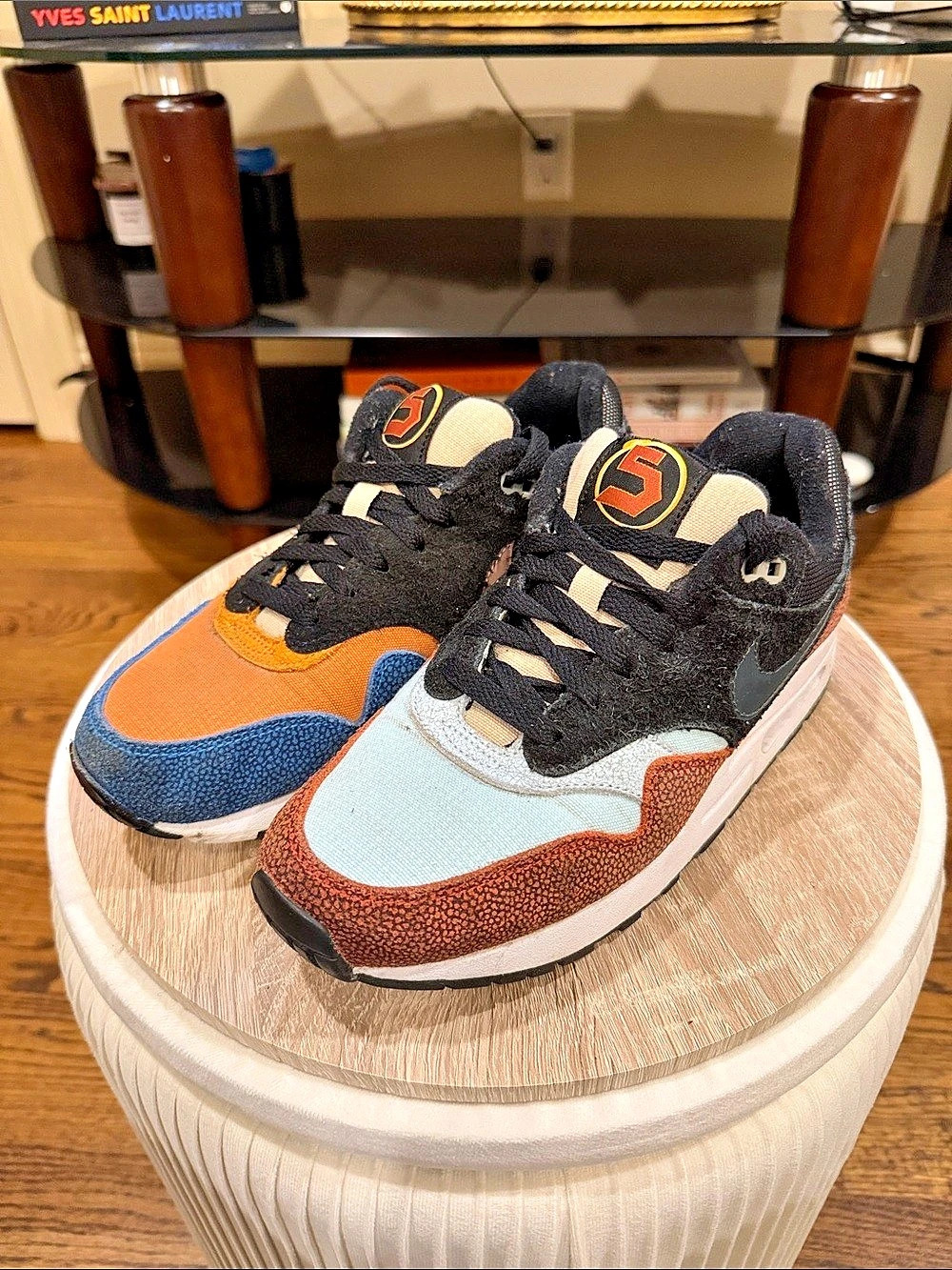 Nike Air Max 1 'Swipa' (De'Aaron Fox) 'Swipa' Color Block Sneakers